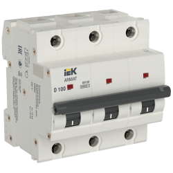 ARMAT Автоматический выключатель M10H 3P D 100A IEK