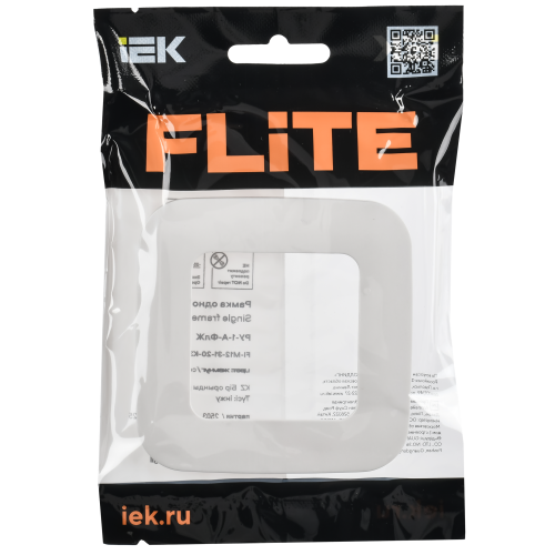 FLITE Рамка 1-местная РУ-1-А-ФлЖ жемчуг IEK FLITE Рамка 1-местная РУ-1-А-ФлЖ жемчуг IEK