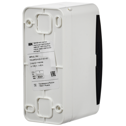 TEKFOR Mini Корпус пластиковый КМПн-2 IP41 белый IEK TEKFOR Mini Корпус пластиковый КМПн-2 IP41 белый IEK