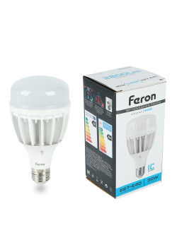 Лампа светодиодная Feron LB-65 E27-E40 30W 175-265V 6400K