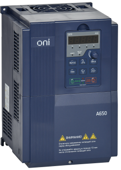 Преобразователь частоты A650 380В 3Ф 18,5кВт 37А M ONI