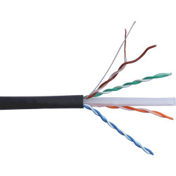 Кабель информационный Lanmaster TWT-6UTP-UNV кат.6 UTP 4 пары 23AWG LSZH универсальный 305м черный