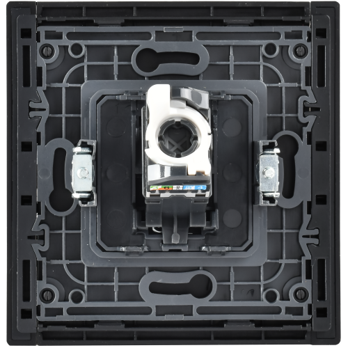 FORTE&PIANO Розетка компьютерная RJ45 кат.5E FP632M металл шампань IEK FORTE&PIANO Розетка компьютерная RJ45 кат.5E FP632M металл шампань IEK