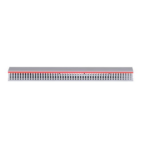 Короб перфорированный, серый RL6 100x40 Короб перфорированный, серый RL6 100x40