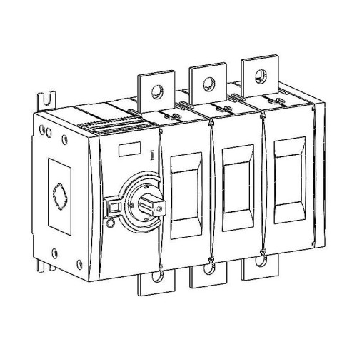 ВЫКЛ.-РАЗЪЕДИНИТЕЛЬ SYSTEMEPACT SD630 3P 630A РУКОЯТКА СЛЕВА ФРОНТ._РУКОЯТКА ЗАКАЗЫВАЕТСЯ ОТДЕЛЬНО