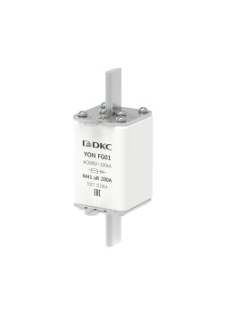 Предохранитель YON ножевого типа FG1 200А 690V характеристика aR