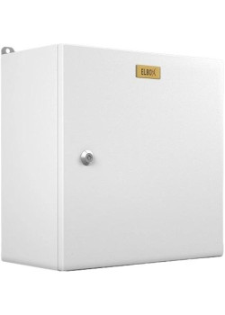 Шкаф электротехнический Elbox EMW-800.500.300-1-IP66 потол.пан. пан.основ. монтаж.пан. одноствор. напольный 800мм 500мм 300мм 285мм IP66 несъемн.бок.пан. 150кг серый сталь уличный всепогодный