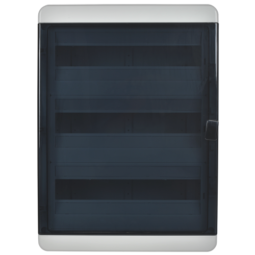 TEKFOR Корпус пластиковый КМПн-54 IP65 черная прозрачная дверь IEK TEKFOR Корпус пластиковый КМПн-54 IP65 черная прозрачная дверь IEK
