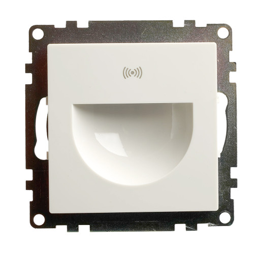 Подсветка встраиваемая LED c дд (механизм), 250В, 1W, 4000К, серия Катрин, белый Подсветка встраиваемая LED c дд (механизм), 250В, 1W, 4000К, серия Катрин, белый