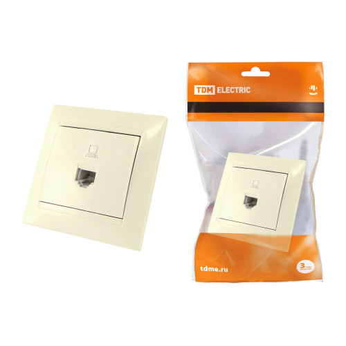 Розетка компьютерная RJ45  сл. кость 