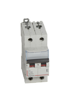 Авт.выкл.DX3 2П С10A 6000/10kA LEGRAND