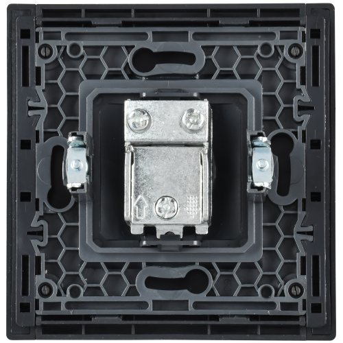 FORTE&PIANO Розетка TV проходная FP129 черный IEK FORTE&PIANO Розетка TV проходная FP129 черный IEK