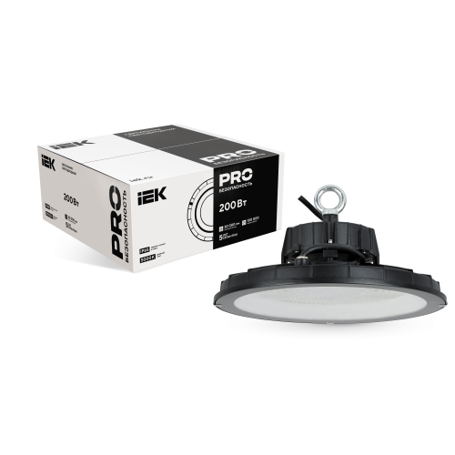 PRO Светильник ДСП 3020 200Вт 120гр 5000К IP65 IEK