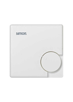 Механизм термостата комнатный тепло 10А 250В 5-30град. сл. кость Simon 75500-61