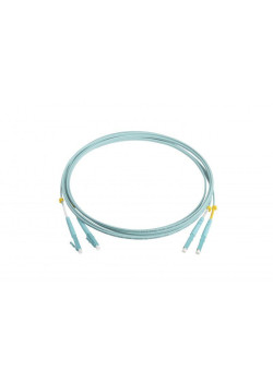 Патч-корд FC-D2-503-LC/PR-LC/PR-H-3M-LSZH-AQ волоконно-оптический (шнур) MM50/125(OM3) LC-LC duplex 10G/40G LSZH 3м Hyperline 34455