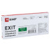 Светильник аварийного освещения EXIT-201 двухстор. LED EKF Basic