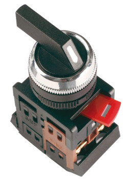 Переключатель ALCLR-22 на 3 полож. черн. I-O-II 1з+1p IEK BSW10-ALCLR-3-K02