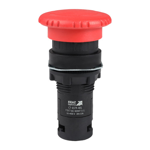 Кнопка аварийного останова OptiSignal Compact D22 C7-ESTR-401 красная 1НЗ XB7ES542P