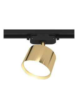 Светильник трековый ARTLINE поворотный 85х85х55мм GX53 230В алюм. 4кв.м зол. Ritter 59860 6