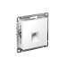 ATLASDESIGN РОЗЕТКА компьютерная RJ45 кат. 5e, механизм, БЕЛЫЙ