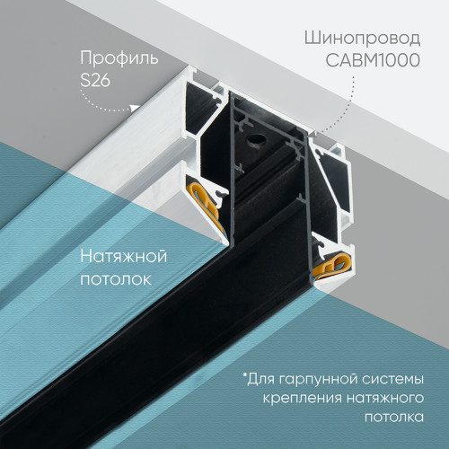 Угловой элемент для профиля Feron S26 Угловой элемент для профиля Feron S26