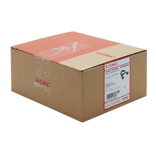 Кабель питания DKC, Sсhuko - IEC320 C13, 1,8м, 3х1,5мм Кабель питания DKC, Sсhuko - IEC320 C13, 1,8м, 3х1,5мм