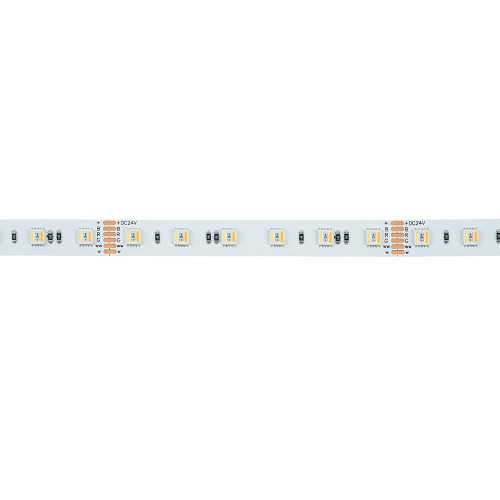 Лента светодиодная 60SMD(5050) RGBW-MIX 5 в 1 20Вт/м 24V 5000*12*1.44 мм RGB+2300К+6500K, IP20, LS508 FERON