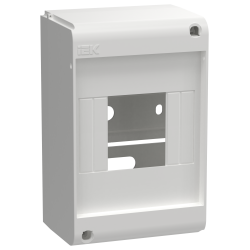UNION Mini Корпус пластиковый КМПн-4 IP20 без двери белый IEK