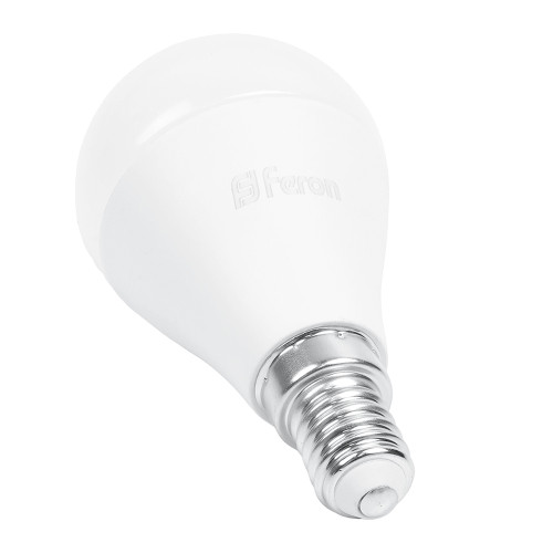 Лампа светодиодная Feron LB-990 Шарик E14 15W 175-265V 6400K Лампа светодиодная Feron LB-990 Шарик E14 15W 175-265V 6400K