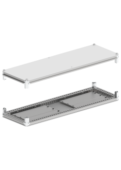 FORMAT Крыша и основание 1200х400мм IP54 IEK