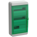 TEKFOR Корпус пластиковый КМПн-36 IP65 зеленая прозрачная дверь IEK TEKFOR Корпус пластиковый КМПн-36 IP65 зеленая прозрачная дверь IEK