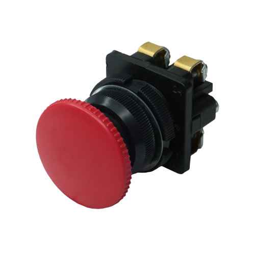 КЕ-021 У3 исп.2, красный, 1з+1р, гриб без фиксации, IP40, 10А, 660В, выключатель кнопочный (ЭТ) КЕ-021 У3 исп.2, красный, 1з+1р, гриб без фиксации, IP40, 10А, 660В, выключатель кнопочный (ЭТ)