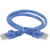 ITK RJ45(m) - RJ45(m) Cat. 5e U/UTP PVC 1м синий