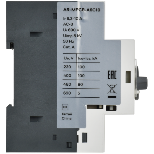 ARMAT Автоматический выключатель защиты двигателя A6 GV2P 6,3-10А IEK
