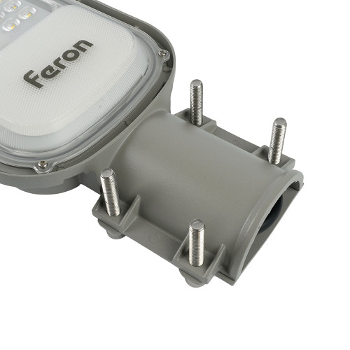 Светодиодный уличный консольный светильник Feron SP3040 80W 5000K 230V, серый Светодиодный уличный консольный светильник Feron SP3040 80W 5000K 230V, серый