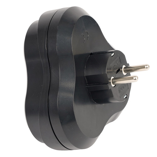 Разветвитель сетевой 3-местный с/з STEKKER ADP16-23-21, 250V, 16A, ABS пластик, черный Разветвитель сетевой 3-местный с/з STEKKER ADP16-23-21, 250V, 16A, ABS пластик, черный