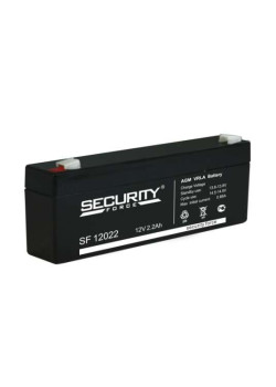 Аккумулятор ОПС 12В 2.2А.ч Security Force SF 12022