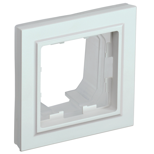 BRITE Рамка 1-местная IP44 РУ-1-БрЖ-44 жемчуг IEK