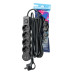 Удлинитель 3х1.5м с заземл. 10А IP20 USB 2500Вт 220В ПВС 3х1 с выкл. черн. КОСМОС YKsm1.5m4g-Z-VU10А-B Удлинитель 3х1.5м с заземл. 10А IP20 USB 2500Вт 220В ПВС 3х1 с выкл. черн. КОСМОС YKsm1.5m4g-Z-VU10А-B