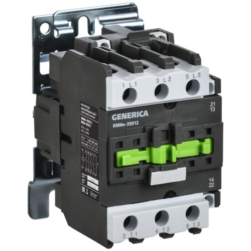 Контактор КМИе-35012 50А 230В/АС3 1НО; 1НЗ IEK KKME31-050-230-11