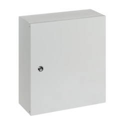 Корпус металлический ЩУ-3ф/1-1 (2 двери), 445х400х150 мм, IP54, RAL7035 светло-серый LITE