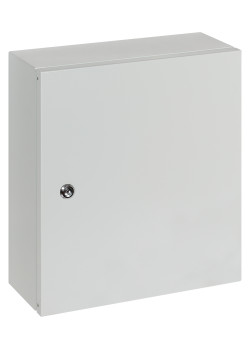 Корпус металлический ЩУ-3ф/1-1 (2 двери), 445х400х150 мм, IP54, RAL7035 светло-серый LITE