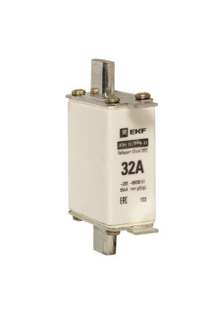 Плавкая вставка ППН-33 100/32А габарит 00С EKF