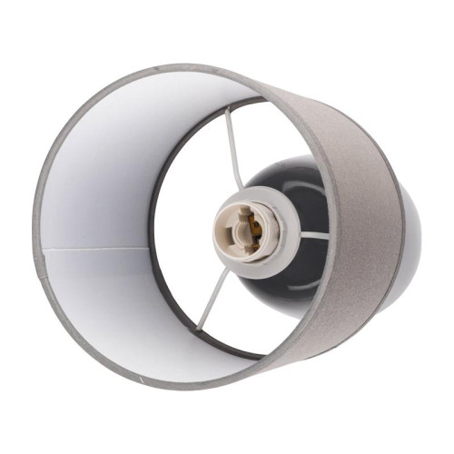 Светильник настольный JH2-02-gy E14 IP20 130х130х255мм керамика; ткань; PVC-пластик сер. JazzWay 5062320 Светильник настольный JH2-02-gy E14 IP20 130х130х255мм керамика; ткань; PVC-пластик сер. JazzWay 5062320
