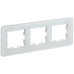 BRITE Рамка 3-местная РУ-3-2-Бр стекло белый RE IEK BRITE Рамка 3-местная РУ-3-2-Бр стекло белый RE IEK