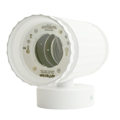 Светильник настенный Feron HL3690 OLYMPUS 12W, 230V, 2*GX53, белый IP20 Светильник настенный Feron HL3690 OLYMPUS 12W, 230V, 2*GX53, белый IP20