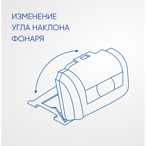 Фонарь налобный Feron TH2300 на батарейках 3*AAA, 3W 1COB IP44, пластик Фонарь налобный Feron TH2300 на батарейках 3*AAA, 3W 1COB IP44, пластик