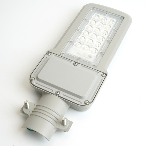 Светодиодный уличный консольный светильник Feron SP3040 30W 5000K 230V, серый Светодиодный уличный консольный светильник Feron SP3040 30W 5000K 230V, серый