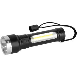 Фонарь аккумуляторный универсальный UA-501 COB + LED 5Вт резина Эра Б0052743