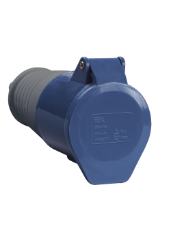 Розетка переносная ССИ-213 2P+PE 16А 200-250В IP44 IEK